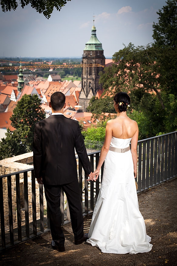 Hochzeitsfotograf - Hochzeitsportraits von Susi & Stefan in Pirna