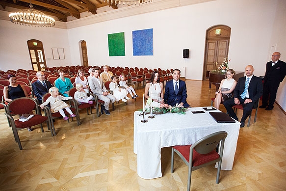 Hochzeitsfotografie Dresden: Katja & Jörg heiraten auf Schloß Eckberg