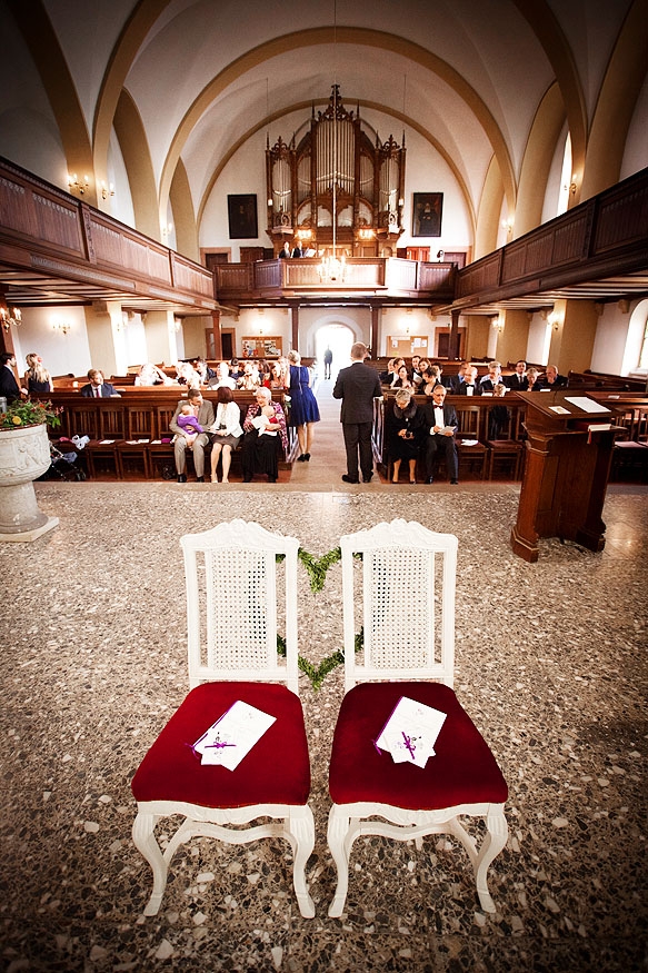 Hochzeitsfotograf - Hochzeitsreportage in der Dorfkirche Pesterwitz