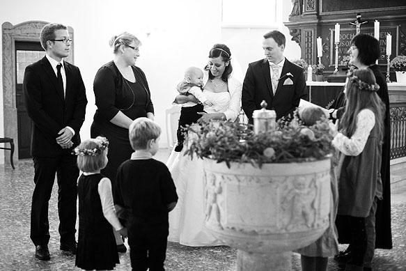 Hochzeitsfotograf - Hochzeitsreportage in der Dorfkirche Pesterwitz