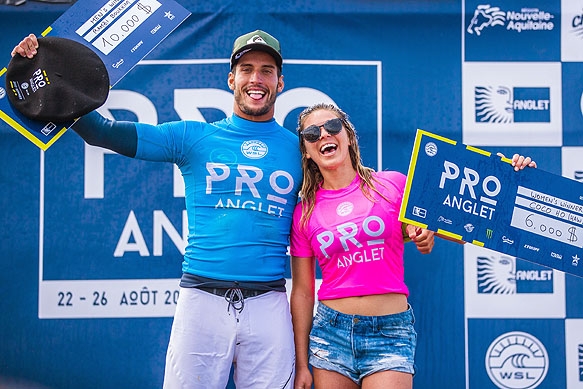 Sportfotografie - Surfen beim WSL ProAnglet Surfcontest