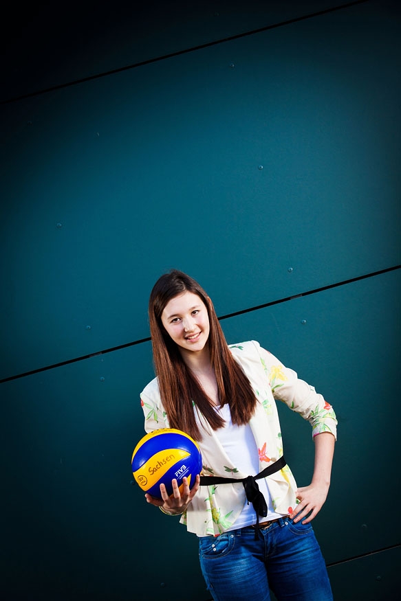 Tabea Yang Volleyballtalent vom VC Olympia Dresden
