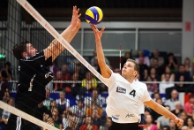 Volleyball Bundesliga: VC Dresden gegen den Moerser SC