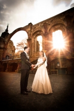 Hochzeitsfotograf - Hochzeitsportraits in der Trinitatiskirche Dresden