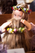 Hochzeitsfotograf - Hochzeitsreportage in der Dorfkirche Pesterwitz