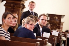 Hochzeitsfotograf - Hochzeitsreportage in der Dorfkirche Pesterwitz