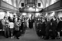 Hochzeitsfotograf - Hochzeitsreportage in der Dorfkirche Pesterwitz