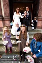 Hochzeitsfotograf - Hochzeitsreportage in der Dorfkirche Pesterwitz