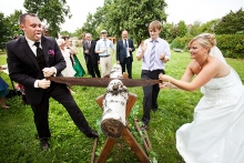 Hochzeitsfotos einer Hochzeit im Sommer bei Cottbus